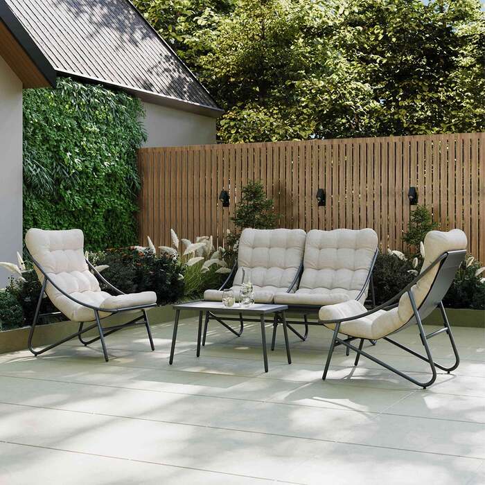 Porto 4 Seater Lounge Set
