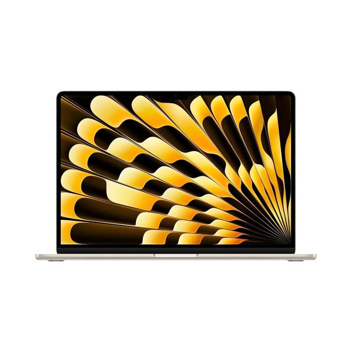 APPLE MacBook Air 15. 3" (2023) - M2 8GB Ram 256GB SSD A2941 Starlight - MQKU3B/A