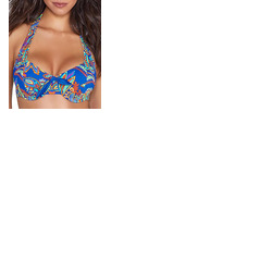 Pour Moi Amalfi Underwired Halter Balcony Bikini Top