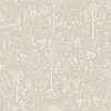 Woodland Animals Textured Vinyl Wallpaper Beige Grandeco LD3403