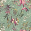 Kanata Leaf Wallpaper Sage Green Belgravia 2341