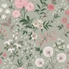 Laura Ashley Otterham Garden Wallpaper Pistachio Green 143332