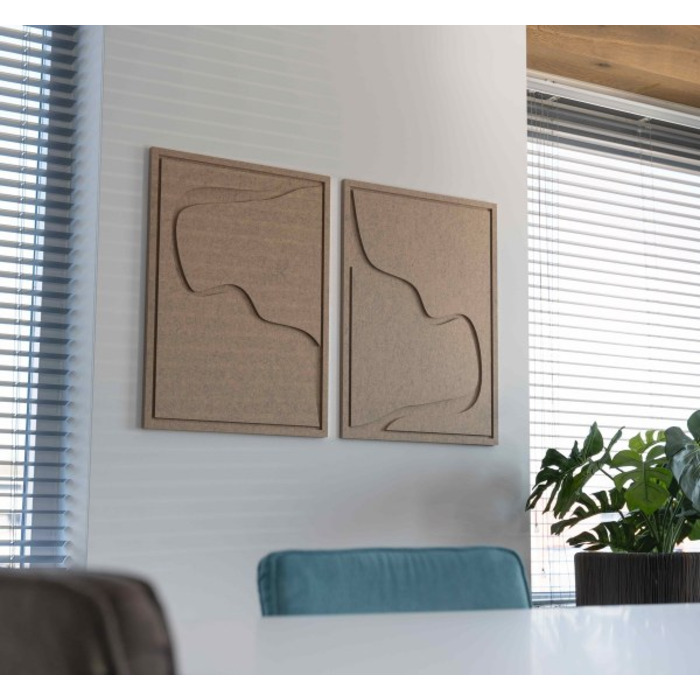 Acoustic Art Panels size 80 x 60cm (Pack of 2)