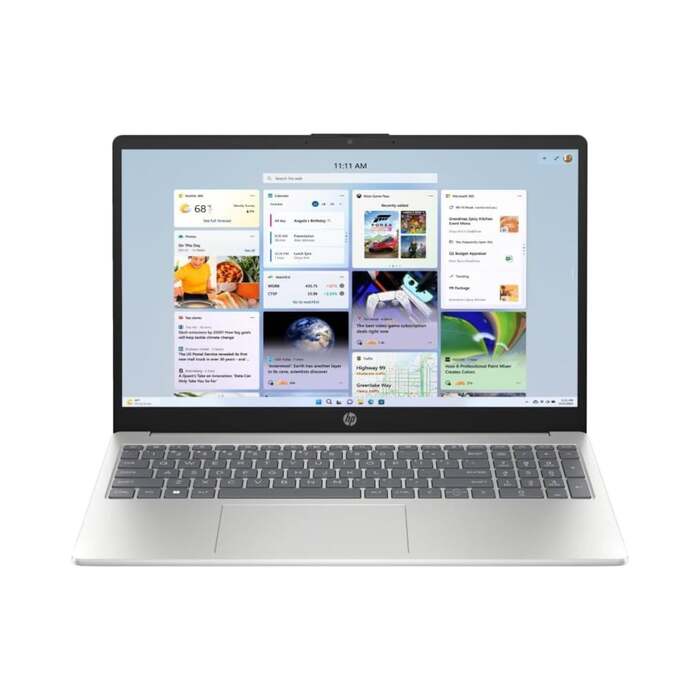 HP 15-FD0051NA 15. 6" Laptop - Intel Core i3-N305, 8GB, 256GB, Silver