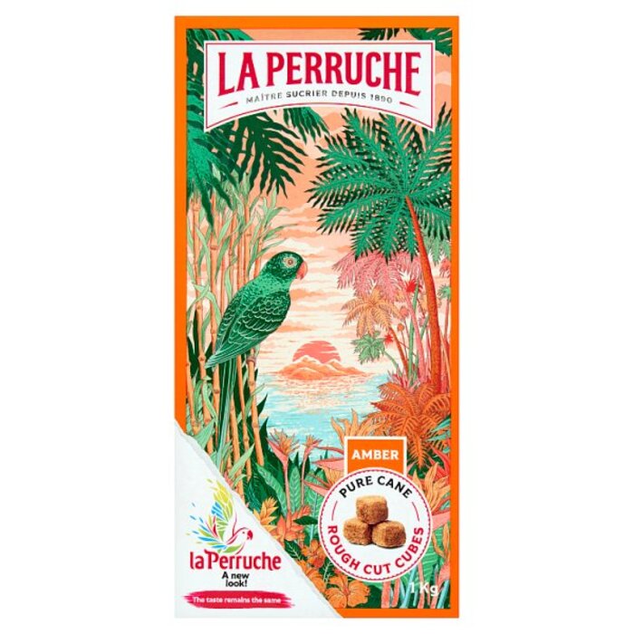 La Perruche - Brown Cane Sugar Cubes 1kg