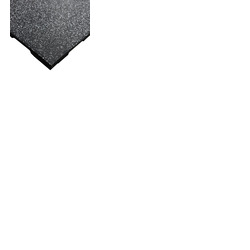 Gym Gear Black Rubber Tile Grey Fleck