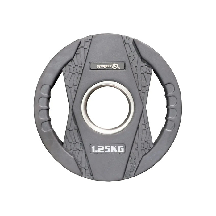 Gym Gear Rubber Olympic Weight Plates (Dual Grip)