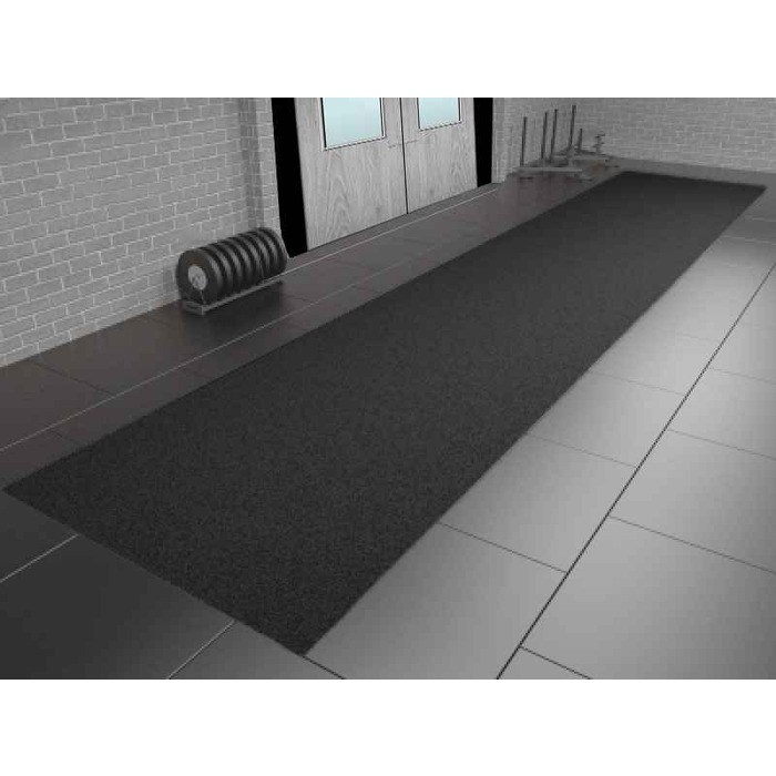 Plain Sprint Track – Black 10m x 2m