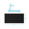 Fitness Mad Gym Floor Mat for Exercise Machine