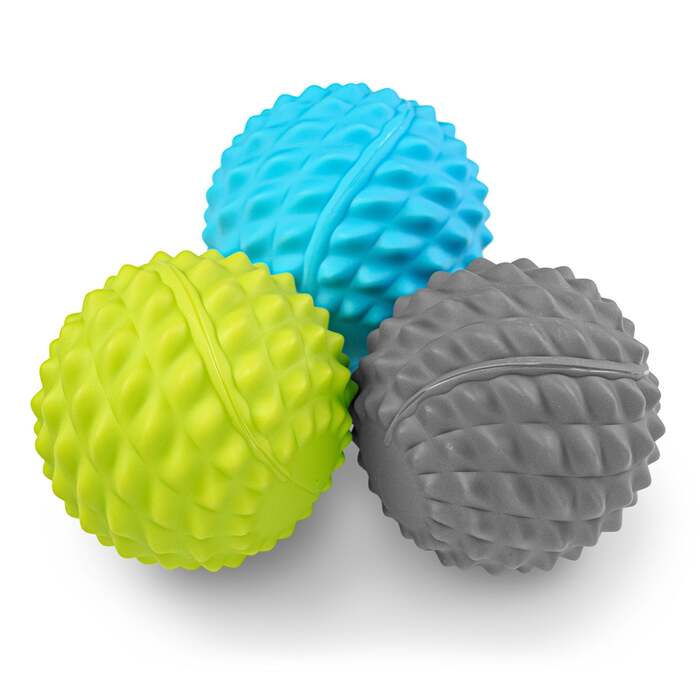 Fitness Mad Wave Massage Balls (Set of 3)