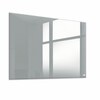 Casca Magnetic Glass Writing Board 1200 x 1000mm Rich Aluminium