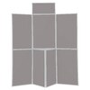 7 Panel Folding Display Stand