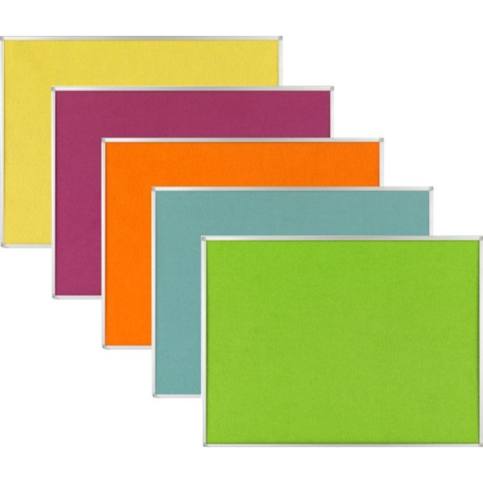 Bright Coloured Felt Noticeboards