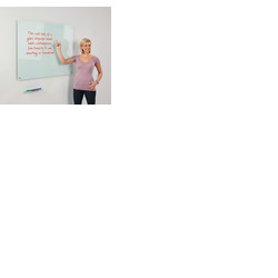 WriteOn Magnetic Glass Board White 1200 x 1200mm