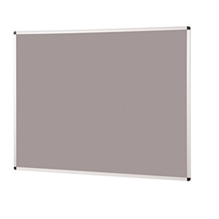 Metroplan Felt Noticeboard 1200 x 900mm Grey