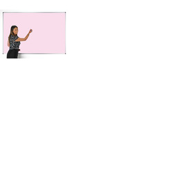 Colourwipe Wall Board 1200 x 1500mm Pink