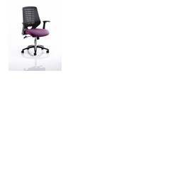 Relay Mesh Back Task Chair Tansy Purple Seat Black Back