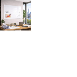 Essentials White Magnetic Glass Writing Boards