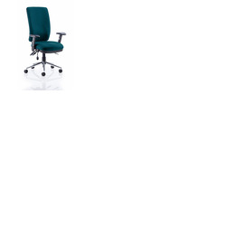 Chiro High Back Task Chair Maringa Teal fabric