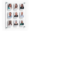 Crystal Wall Staff Photo Boards