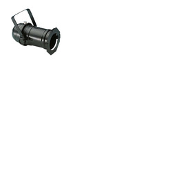 Par16 Fitting for GU10 Lamp Black - with Bracket and Gel Frame