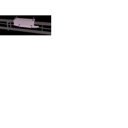 Line Support for Doughty Six Track Curtain Rail