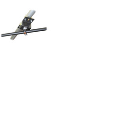 Wing Curtain Swivel Arm 48mm Barrel Mounted Includes 25mm