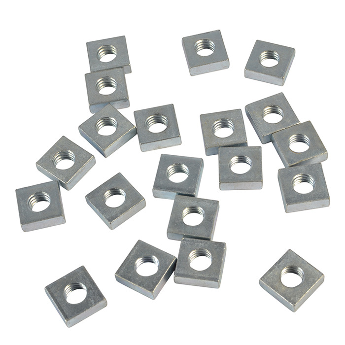 M6 Square Rack Nut, Pack of 20