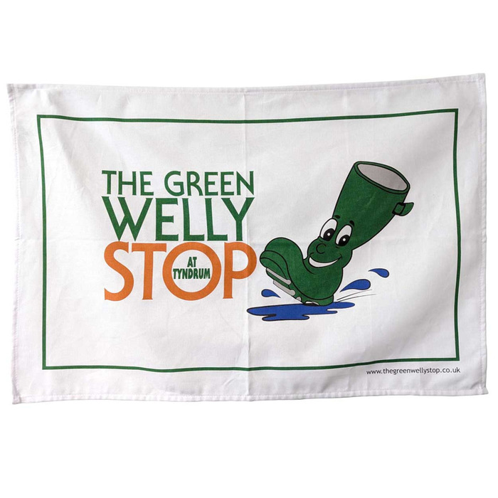 The Green Welly Stop Tea Towel