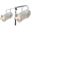 Doughty 2 Lantern Tee Bar Black