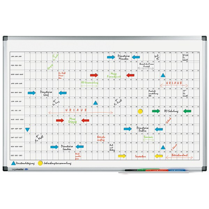 Premium Year Planner Horizontal 60x90cm