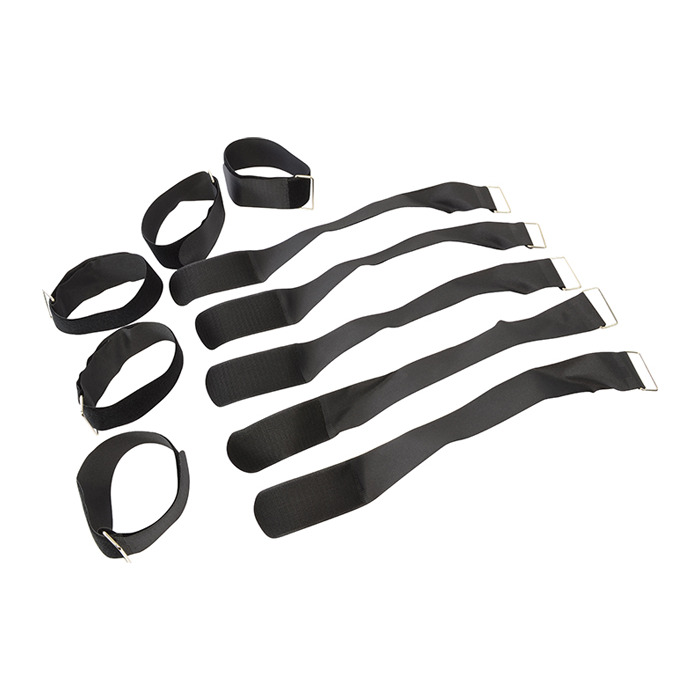 Fabric Cable Ties, Reusable With Hook & Loop Fastening 50 x 500mm Pack of 10