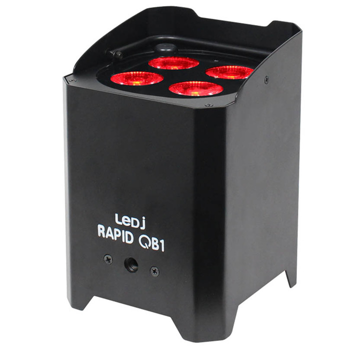 Rapid HEX LED Uplighter Black