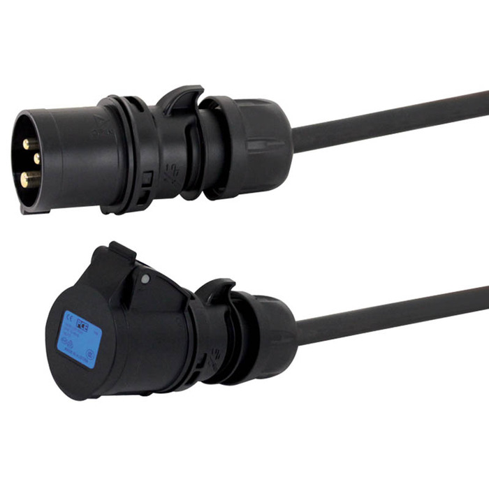 16A Male to 16A Female Power Cable 10m