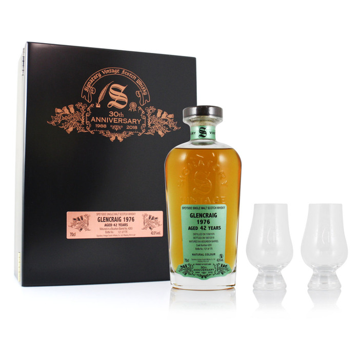 Glencraig 1976 42YO Signatory 30th Anniversary Cask #4283