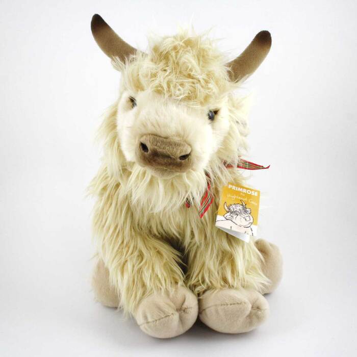 Primrose 16inch Highland Cow Faithful Friends