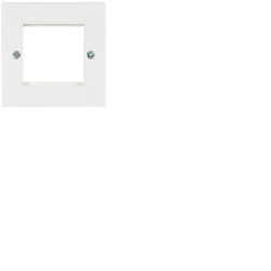 Single Gang Wall Plate Frame for 2 Modules