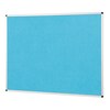 ColourPlus Aluminium Framed Noticeboard 1200x1200mm Cyan