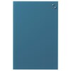 NAGA Magnetic Glass Noticeboard JEANS BLUE 40 x 60cm