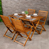 FSC® 100% Certified Acacia Hardwood 5pc Garden Furniture Set