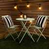 Circle Folding Metal Bistro Set