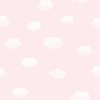Over the Rainbow Cloudy Sky Wallpaper Pink Holden 90992