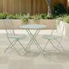 Heritage Green Decorative Rustic Metal Garden Bistro Set
