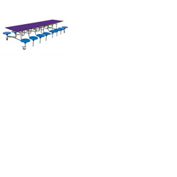 16 Seat Rectangular Mobile Folding Table