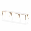 Oslo Bench - Row of 3 Desks