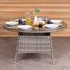Rattan 6 Seater Dining Table