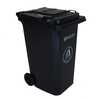 240 Litre Black Wheelie Bin