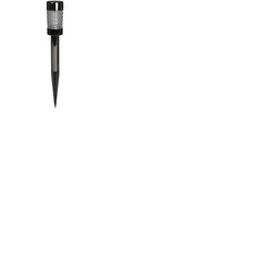 Garden Light - LED Solar Powered Lamp - Stainless Steel - Spike Fitting