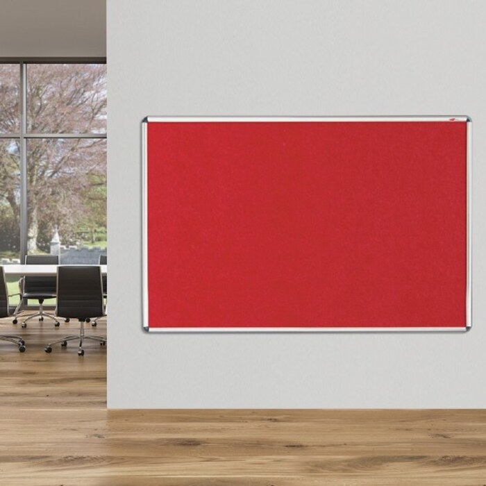 Shield Resist-a-Flame Coloured Frame Eco-Colour Noticeboard
