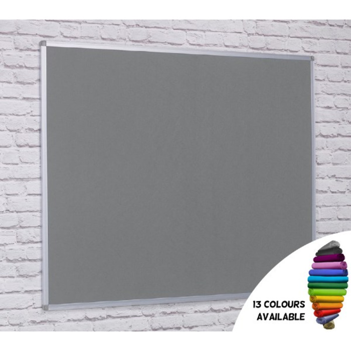 Spaceright Aluminium Framed Felt Noticeboards